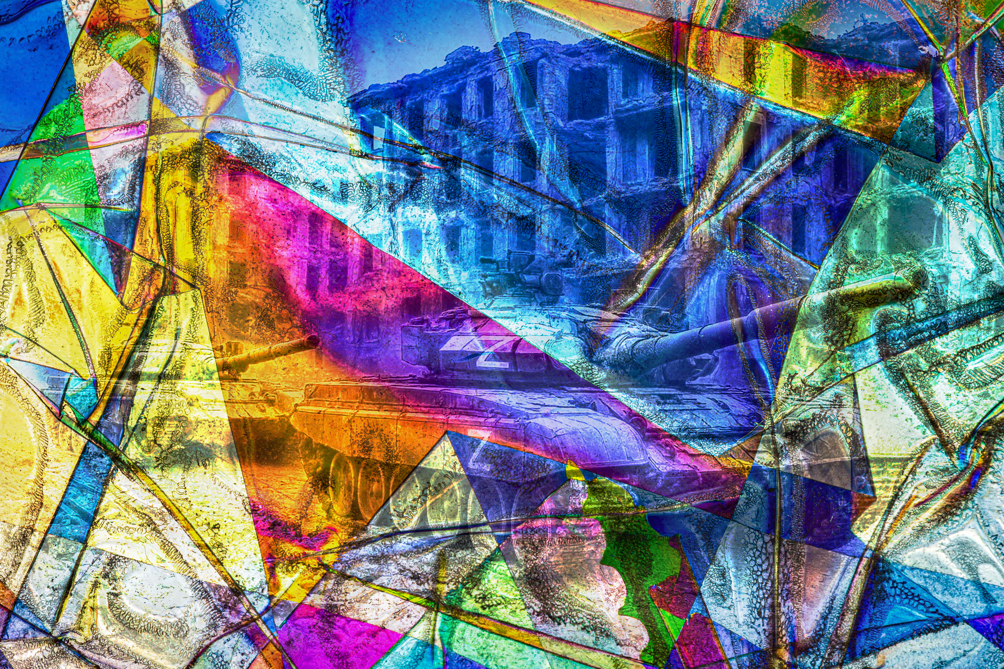 Bunte Scherben